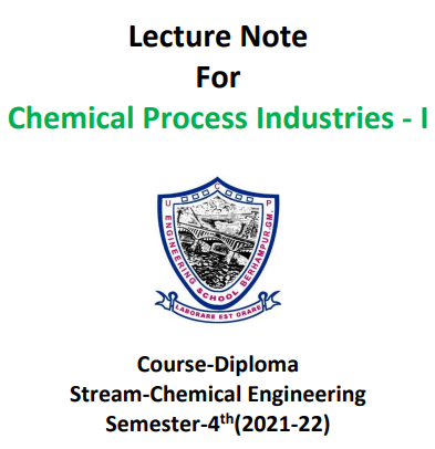 Chemical Process Industries-1